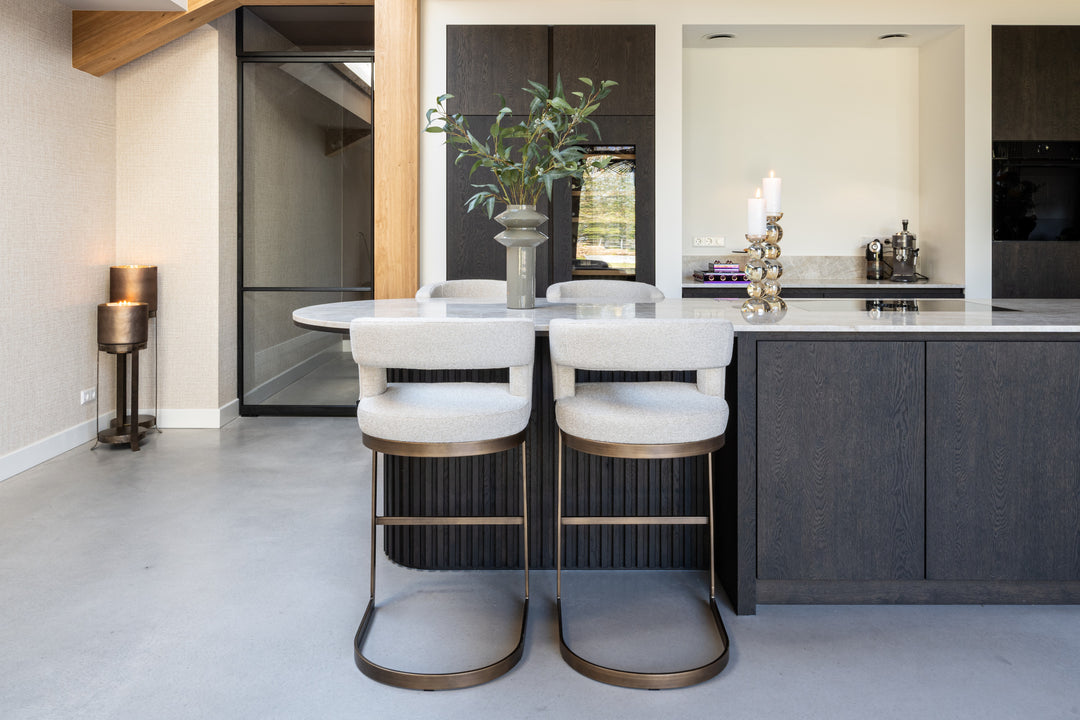 Ellis biscotti bar stool