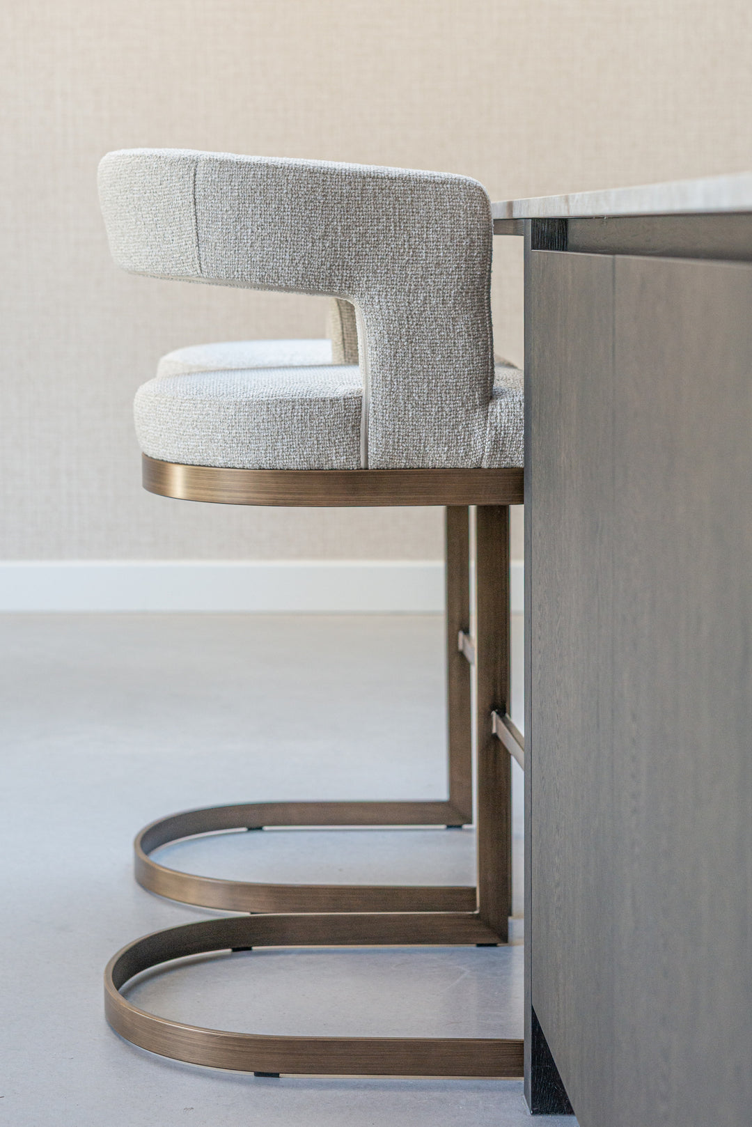 Ellis biscotti bar stool
