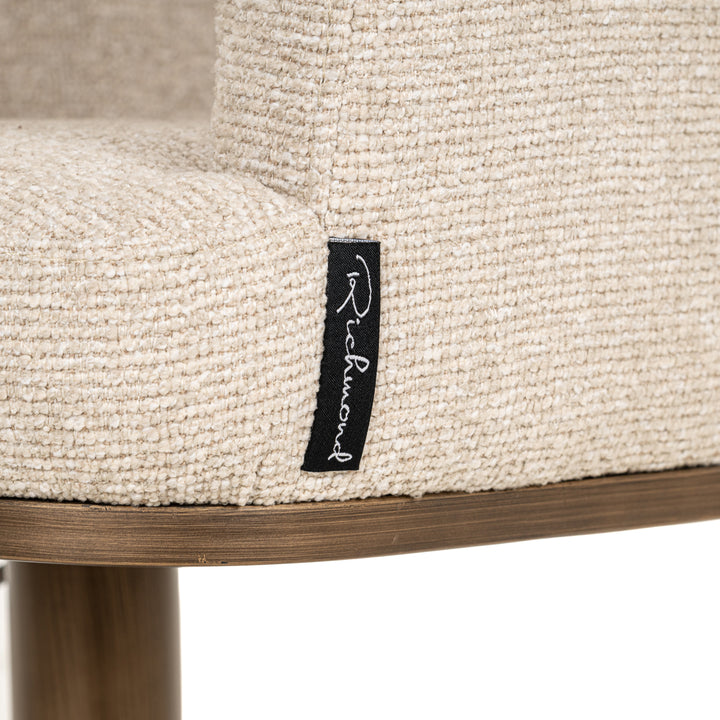 Richmond Barstoel Cheyenne Biscotti Swivel