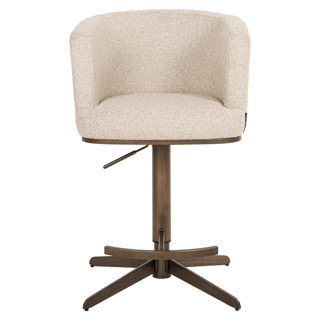 Richmond Barstoel Cheyenne Biscotti Swivel