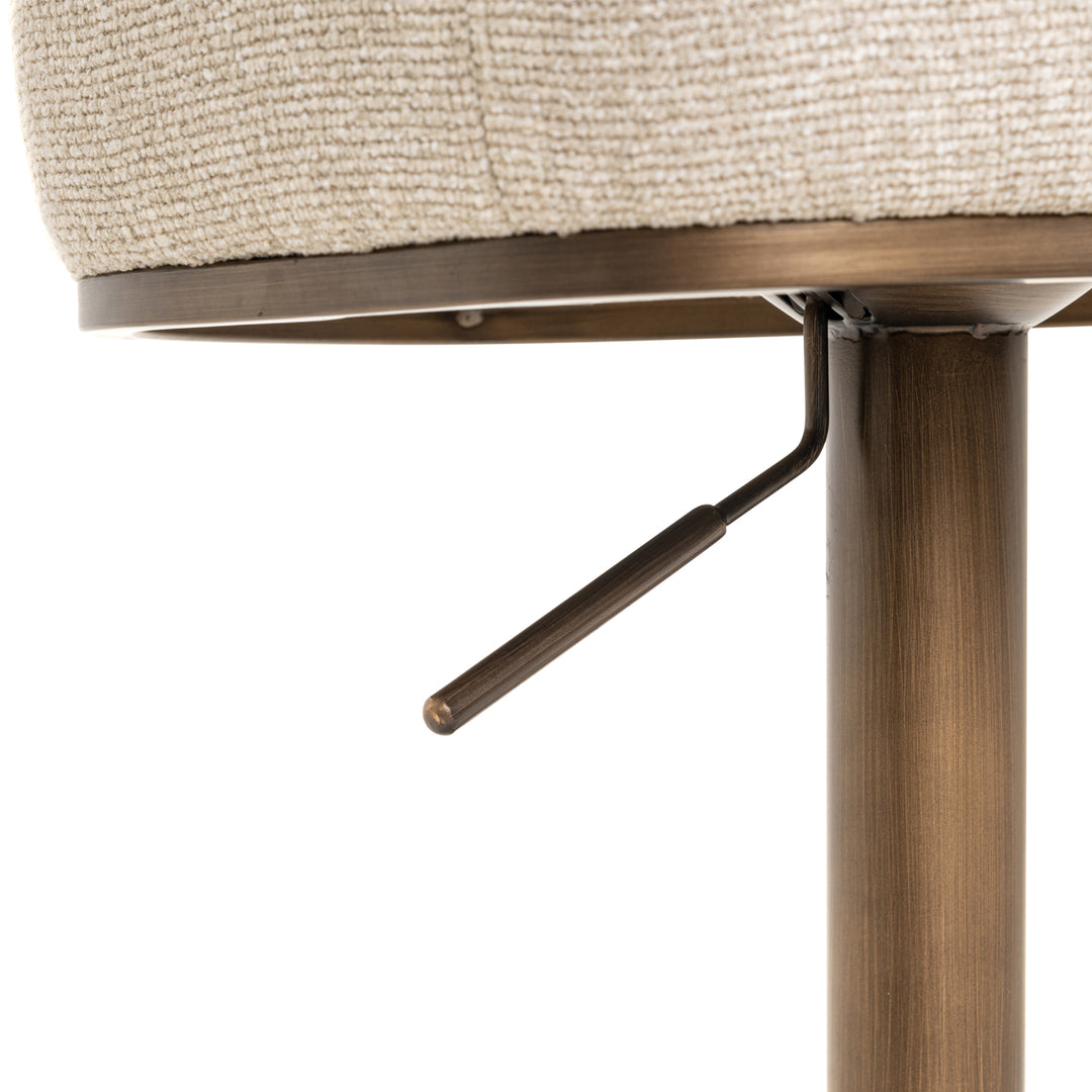 Richmond Barstoel Cheyenne Biscotti Swivel