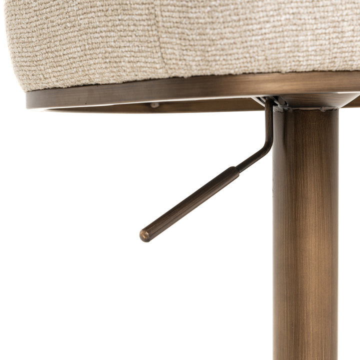 Richmond Barstoel Cheyenne Biscotti Swivel