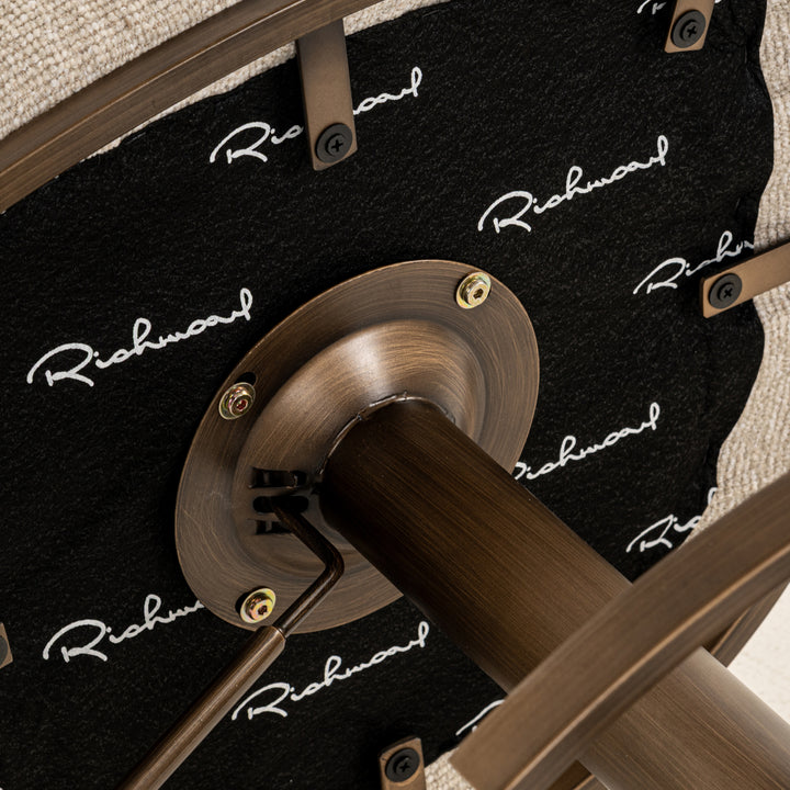Richmond Barstoel Cheyenne Biscotti Swivel