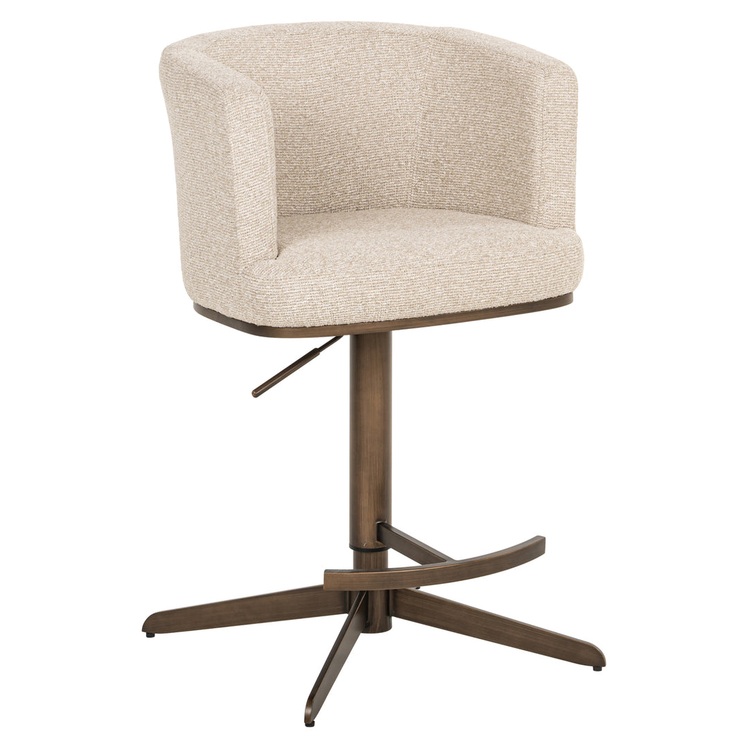 Richmond Barstoel Cheyenne Biscotti Swivel