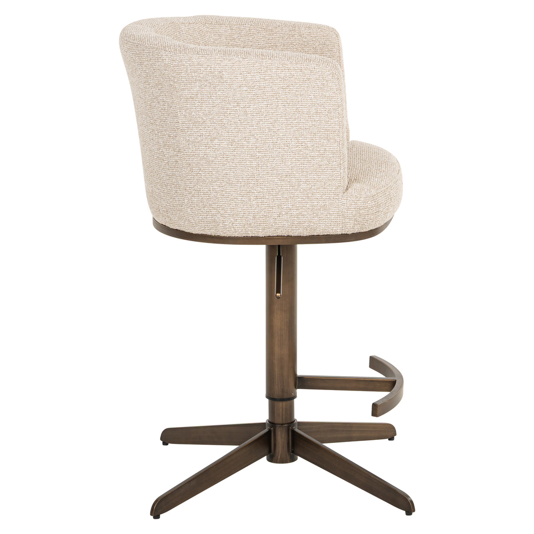 Richmond Barstoel Cheyenne Biscotti Swivel