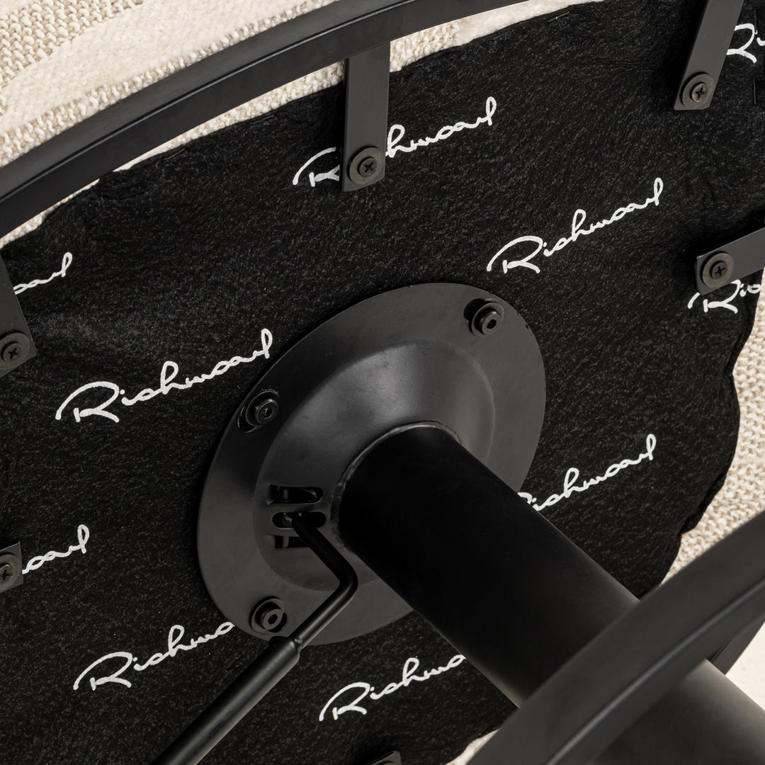 Richmond Barstoel Cheyenne, Beige Graffic - detail | CéJor Wonen