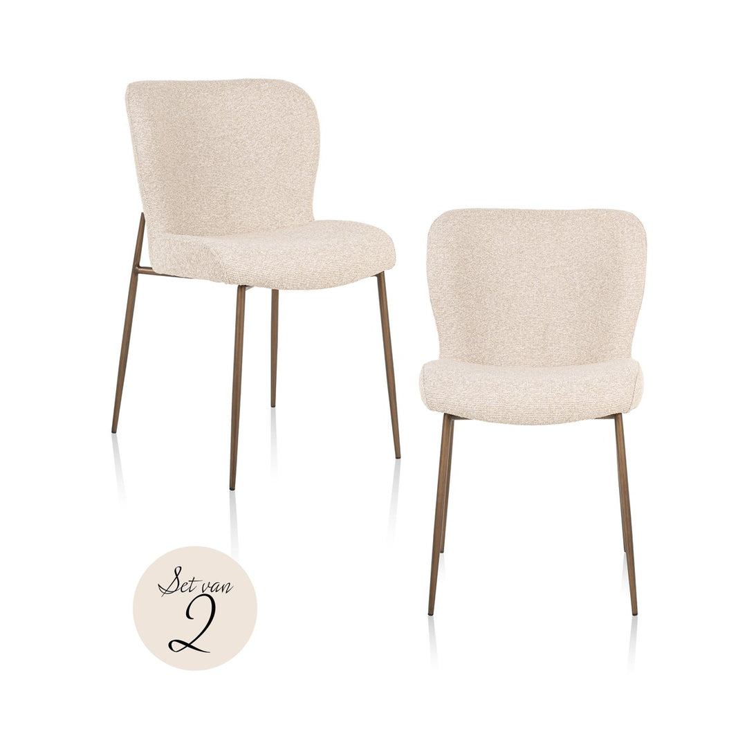 Dining room chair Odarby biscotti (Set of 2)