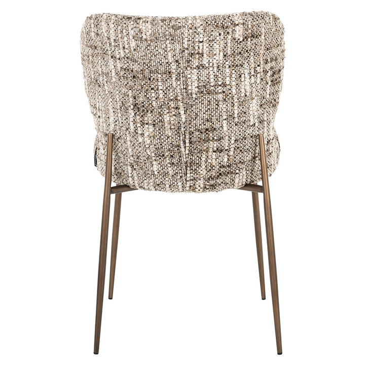 Richmond Interiors Esszimmerstuhl Odarby - Omara Braun 2er-Set