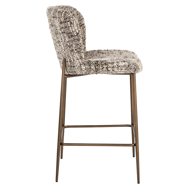 Counter chair Odarby (Brown omara)