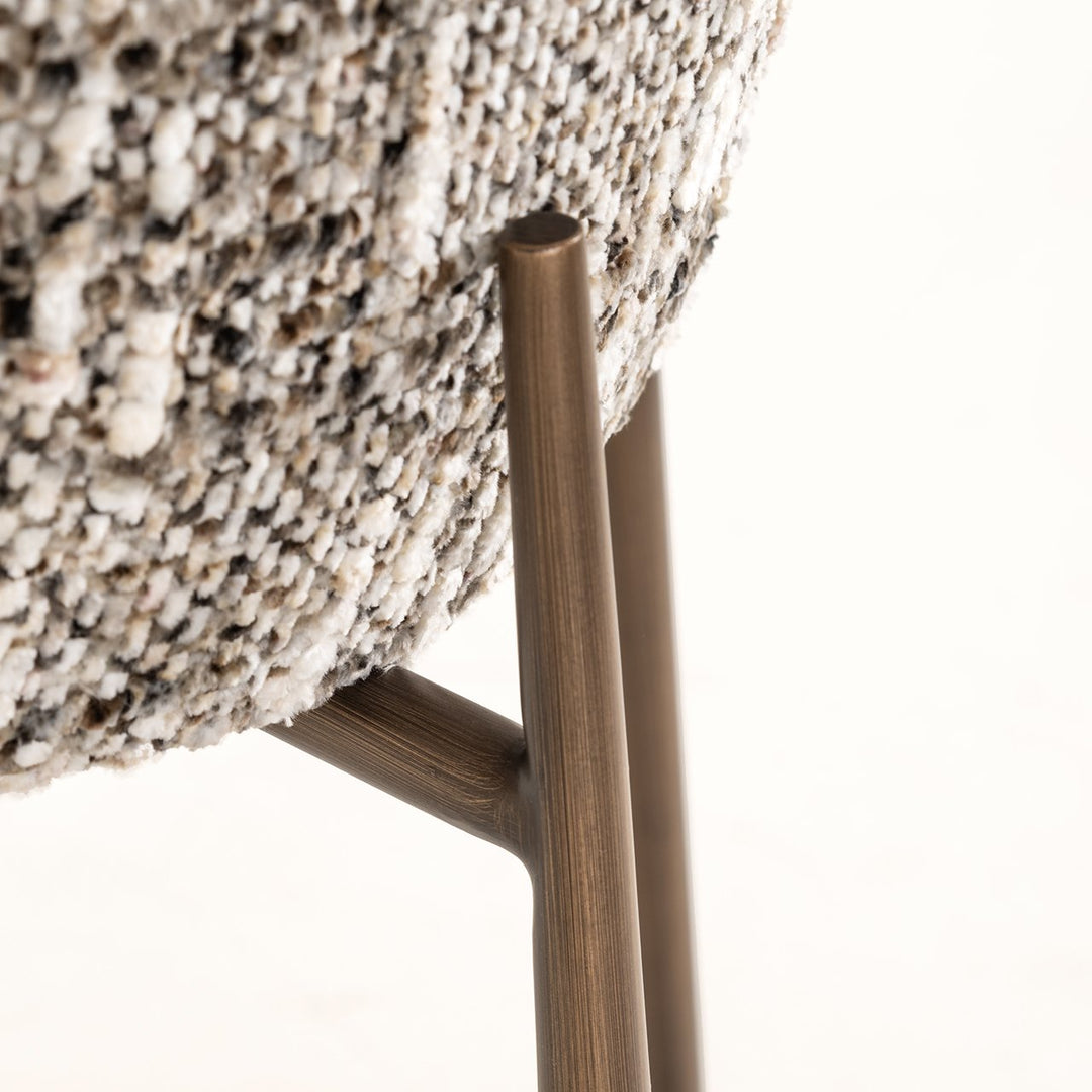 Counter chair Odarby (Brown omara)