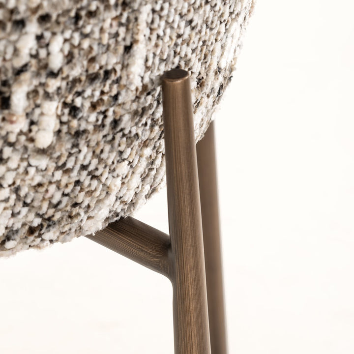 Counter chair Odarby (Brown omara)