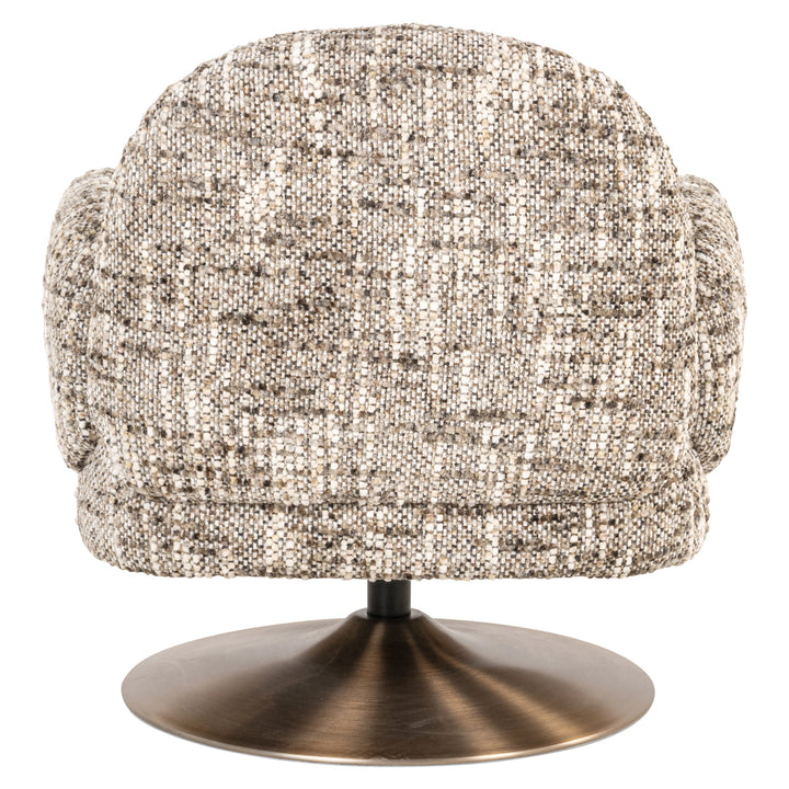 Richmond Loungestoel Kagney Omara Brown Swivel