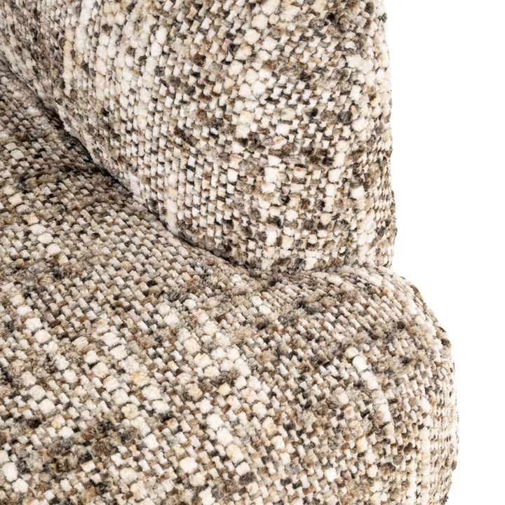 Richmond Loungestoel Kagney Omara Brown Swivel