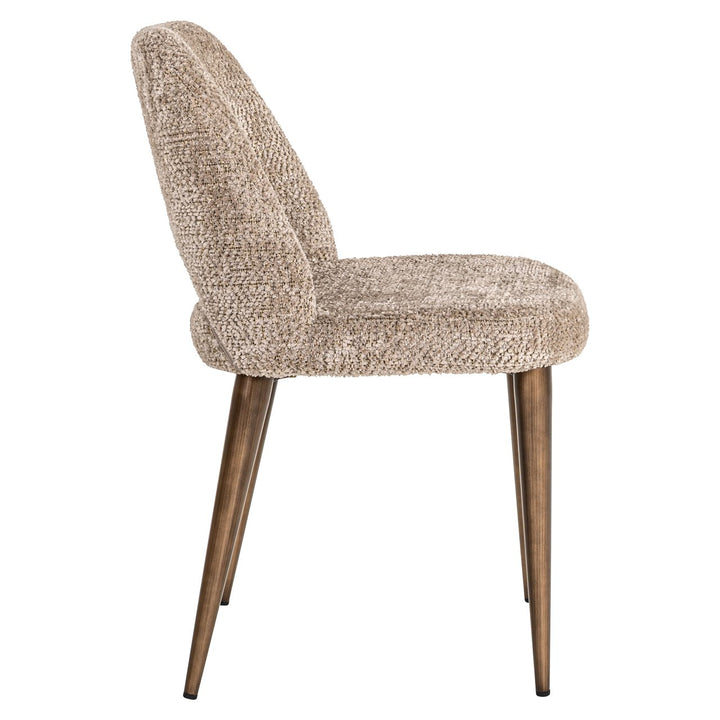 Eetkamerstoel Delphine lovely nature fire retardant (Set of 2)