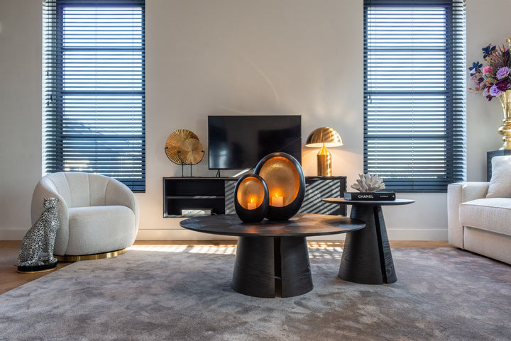 Salontafel Blax black 110Ø