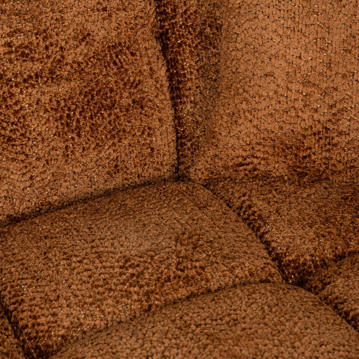 Sofa Cube lovely cinnamon 3-seater + lounge left