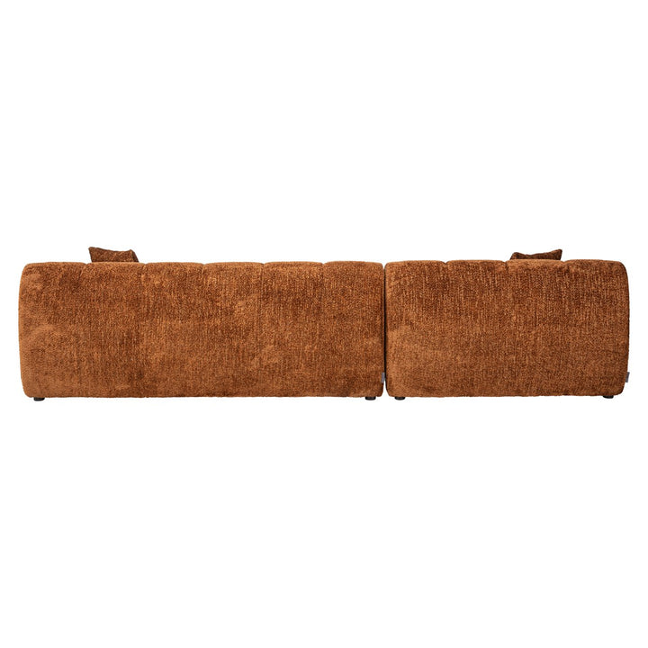 Sofa Cube lovely cinnamon 3-seater + lounge left