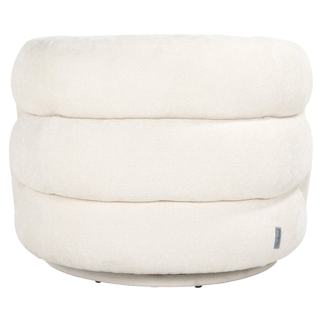 Lounge chair Arcus white unicorn swivel