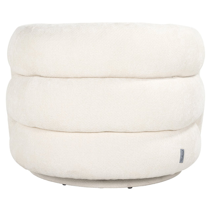 Lounge chair Arcus white unicorn swivel
