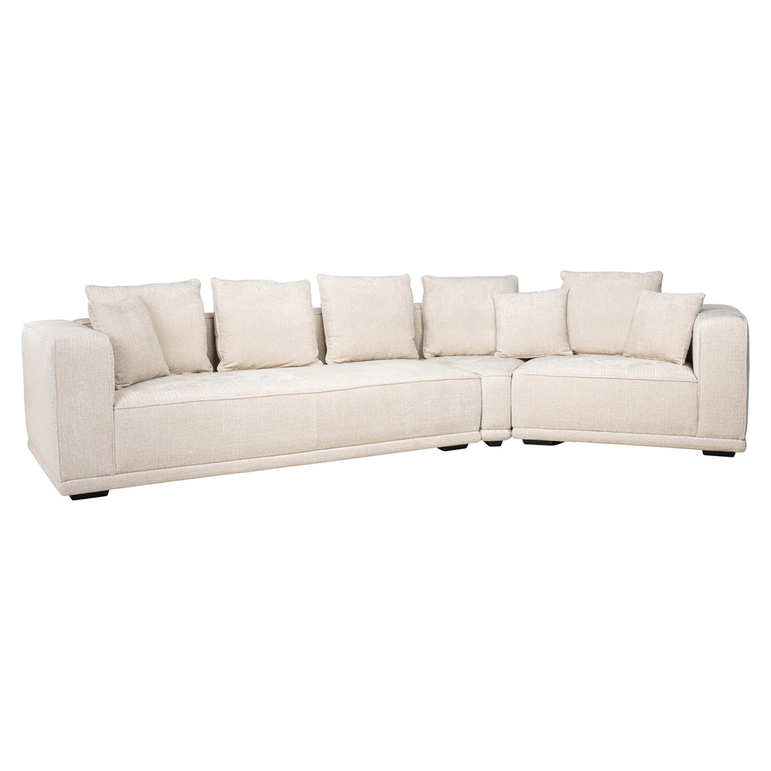 Richmond Bank Lusso Niagara Beige 4-zits