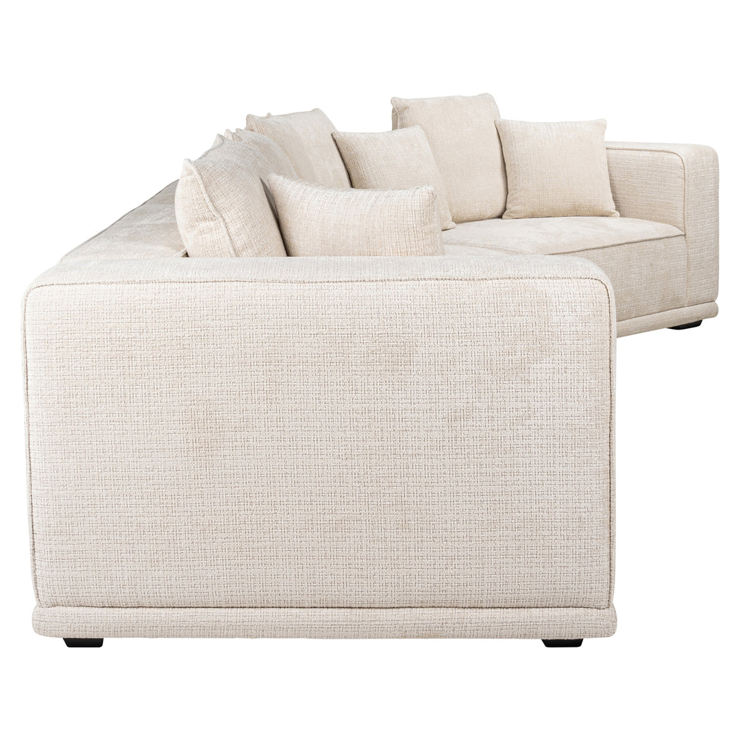 Richmond Bank Lusso Niagara Beige 4-zits