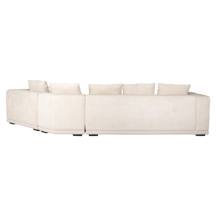 Richmond Bank Lusso Niagara Beige 4-zits