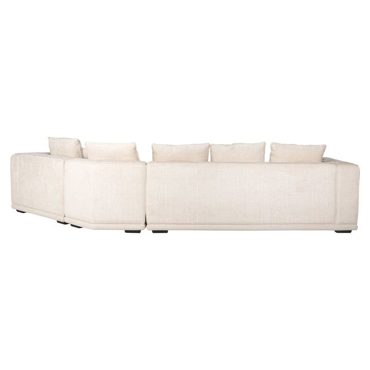 Bank Lusso niagara beige 4-seater