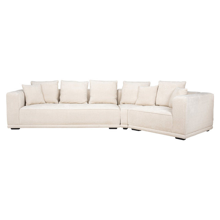 Bank Lusso niagara beige 4-seater