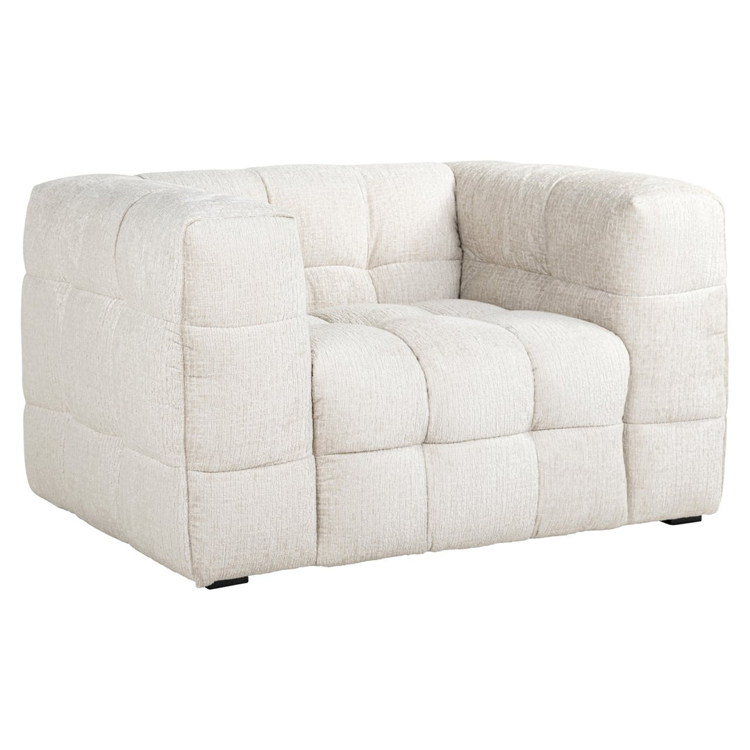 Lounge chair Merrol cream fusion fire retardant