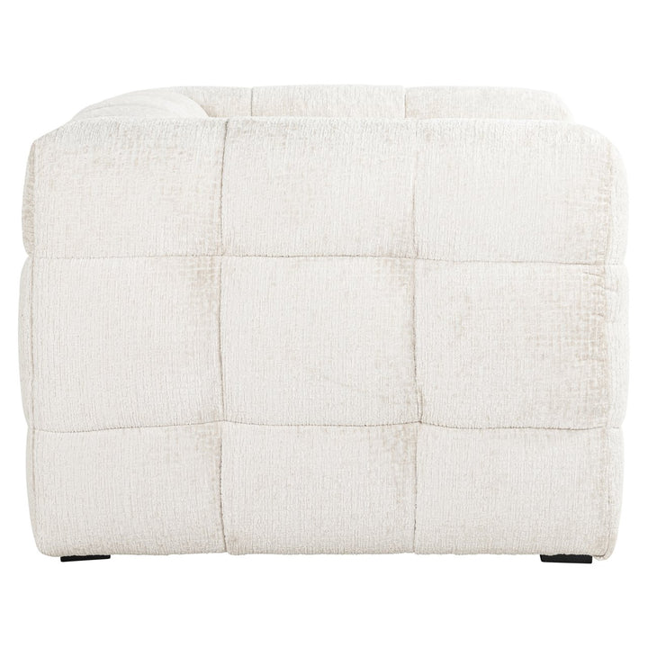 Lounge chair Merrol cream fusion fire retardant