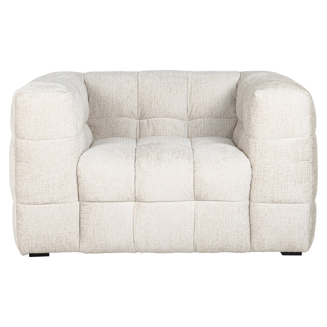 Lounge chair Merrol cream fusion fire retardant