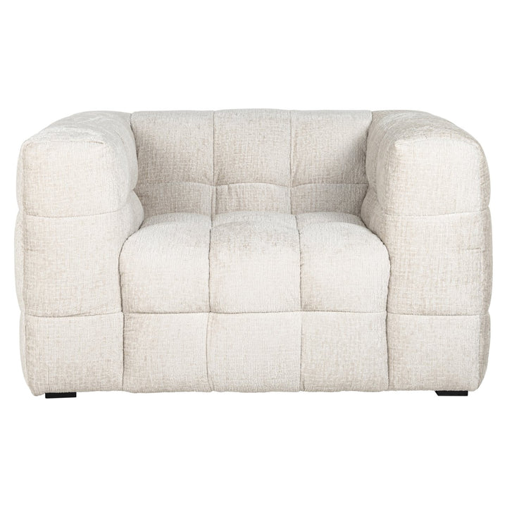 Lounge chair Merrol cream fusion fire retardant