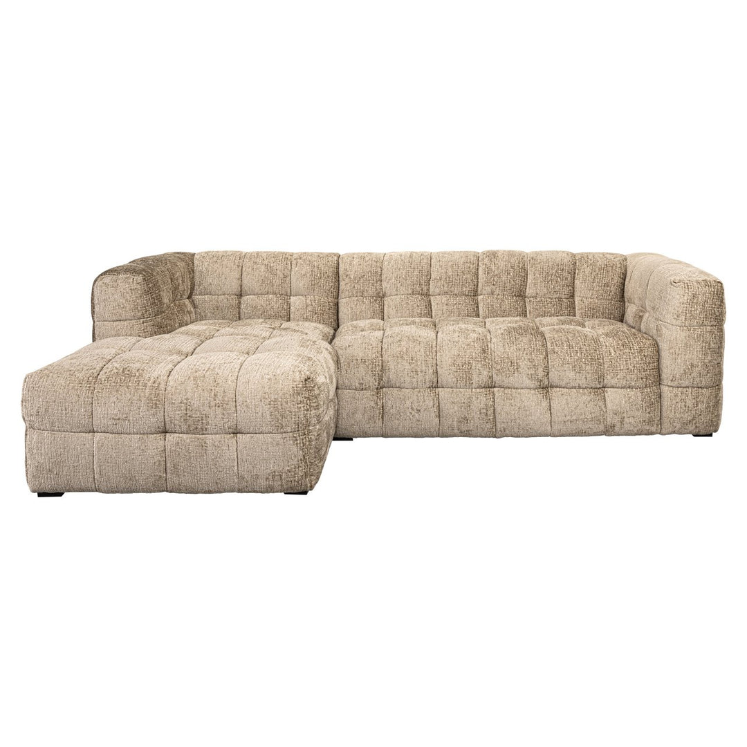 Sofa Merrol desert fusion lounge left