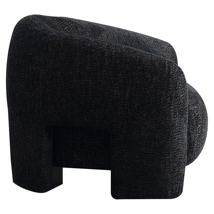 Lounge chair Milania lovely black