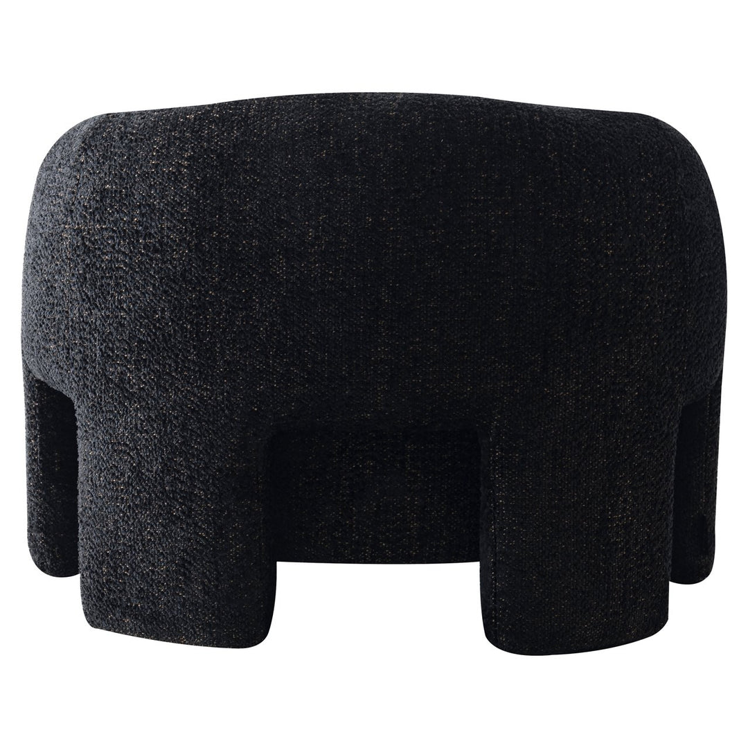 Lounge chair Milania lovely black