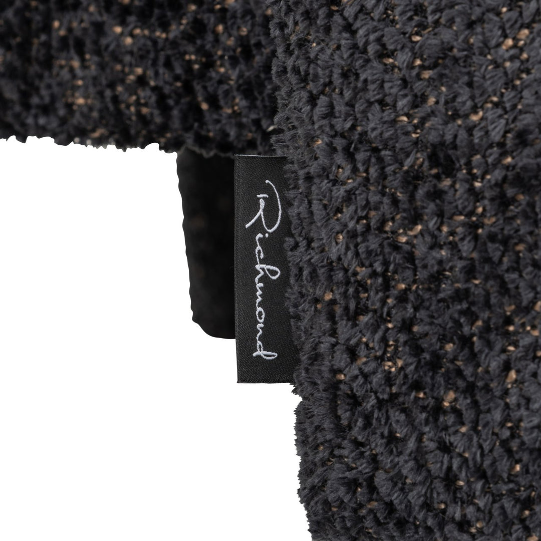 Lounge chair Milania lovely black