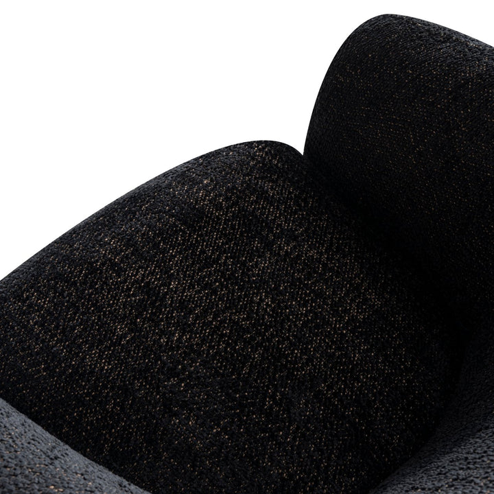 Lounge chair Milania lovely black