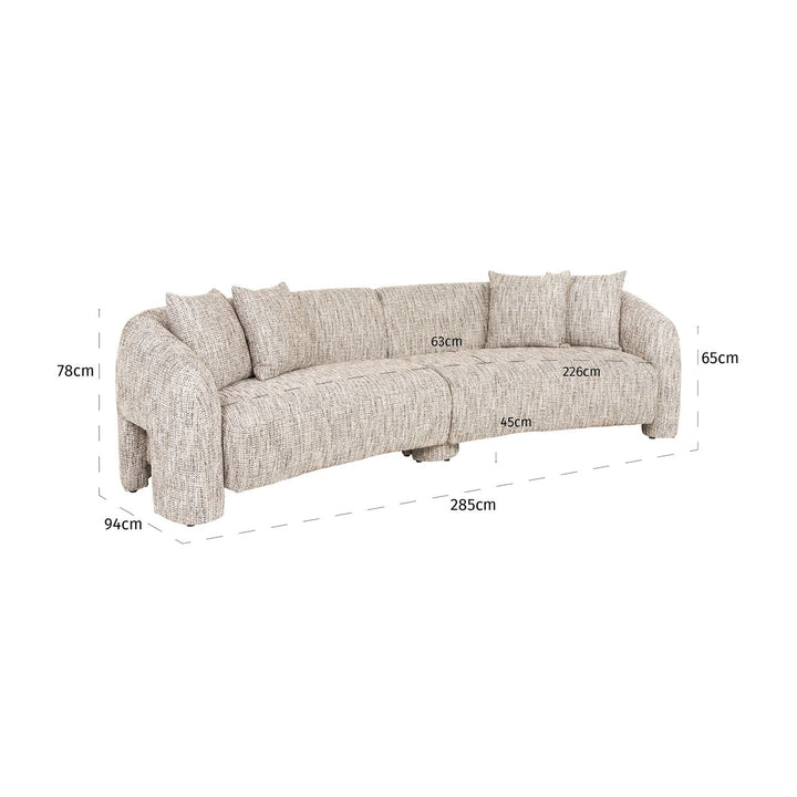 Bank Milania trendy natural