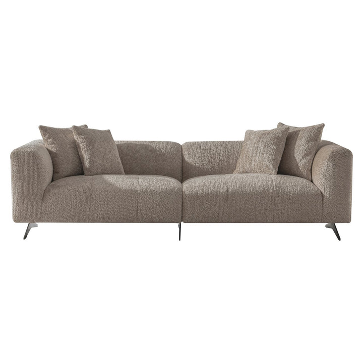 Sofa Hoxton, schönes beiges 3-Sitzer-Sofa