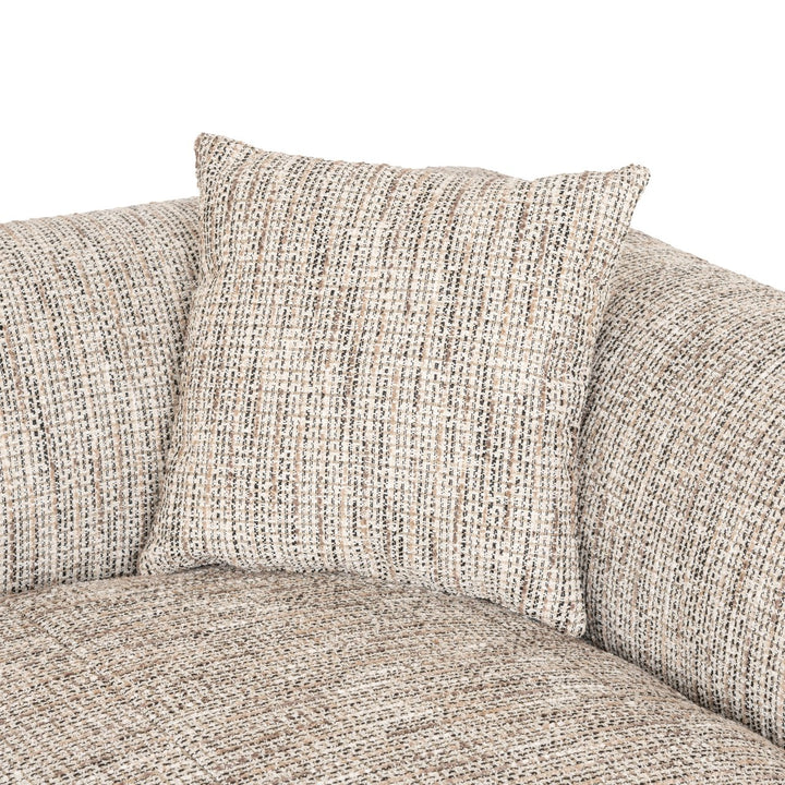 Sofa Hoxton trendy nature 3-seater + lounge right