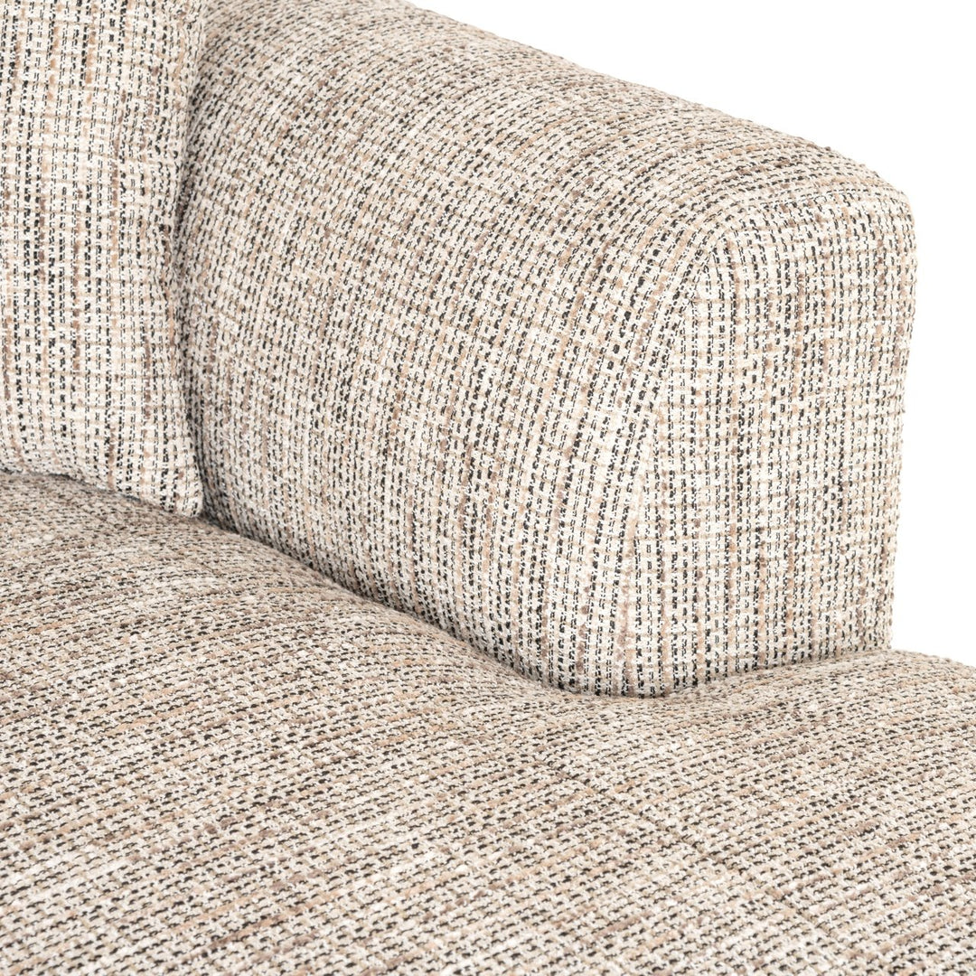 Sofa Hoxton trendy nature 3-seater + lounge right