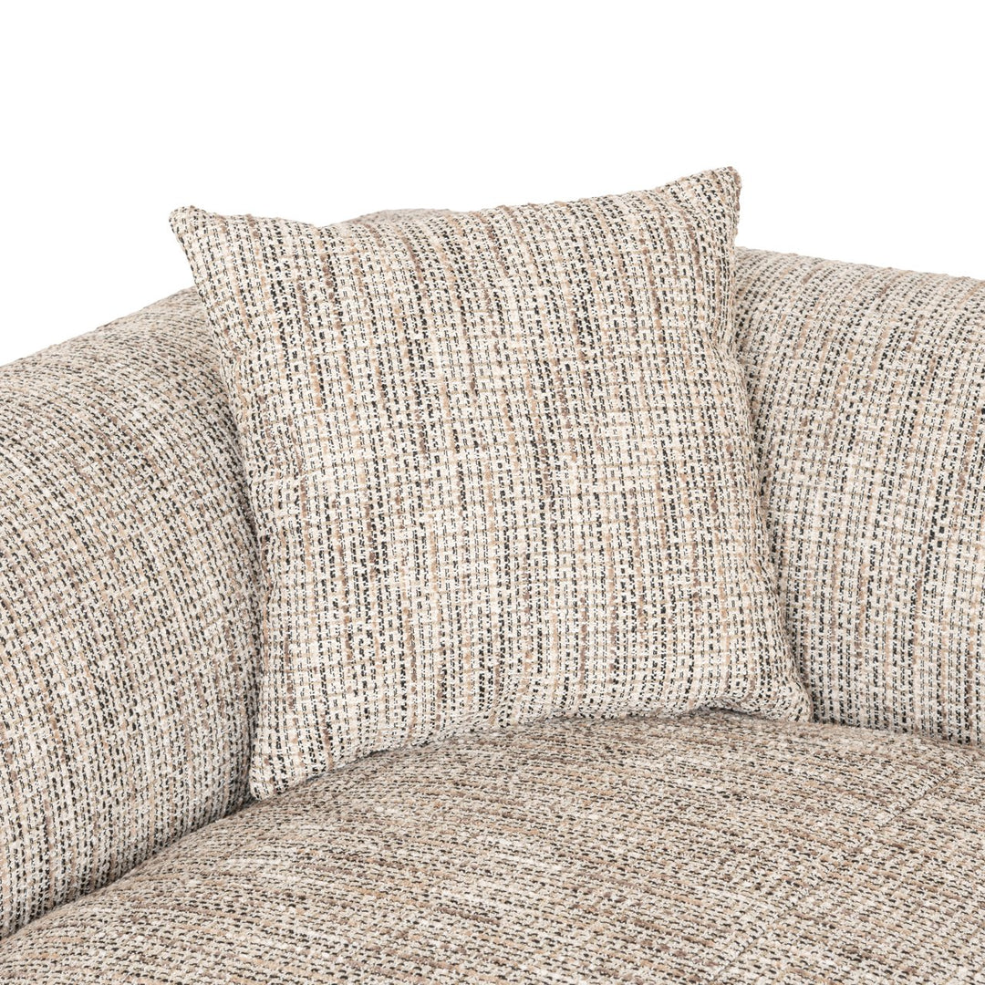 Sofa Hoxton trendy nature 3-seater + lounge left