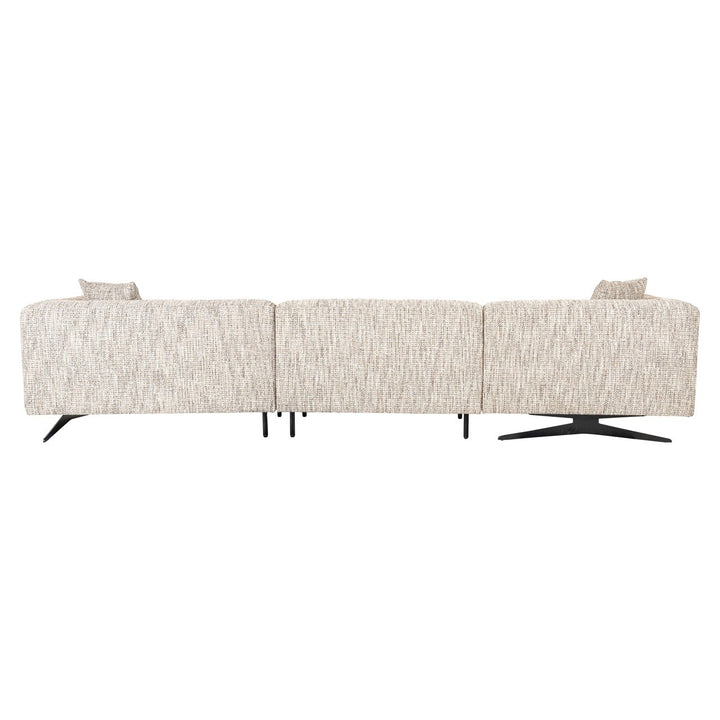 Sofa Hoxton trendy nature 3-seater + lounge left