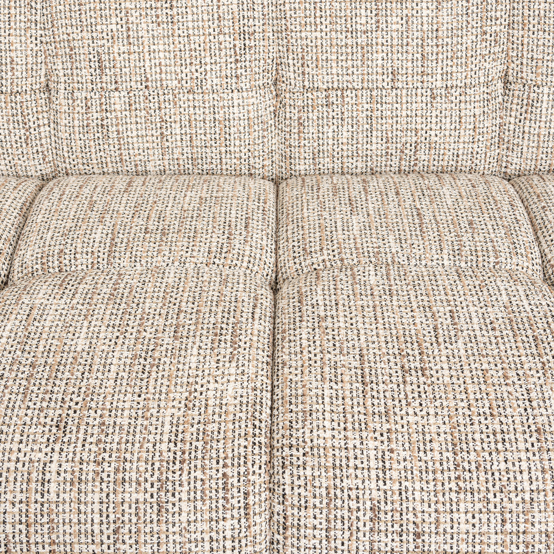 Sofa Hazel trendy nature 3-seater + lounge left