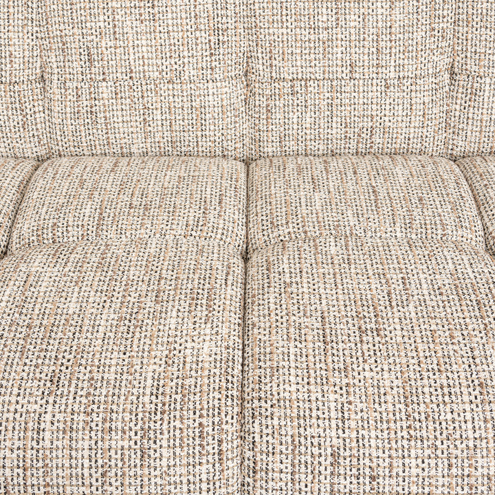 Sofa Hazel trendy nature 3-seater + lounge left