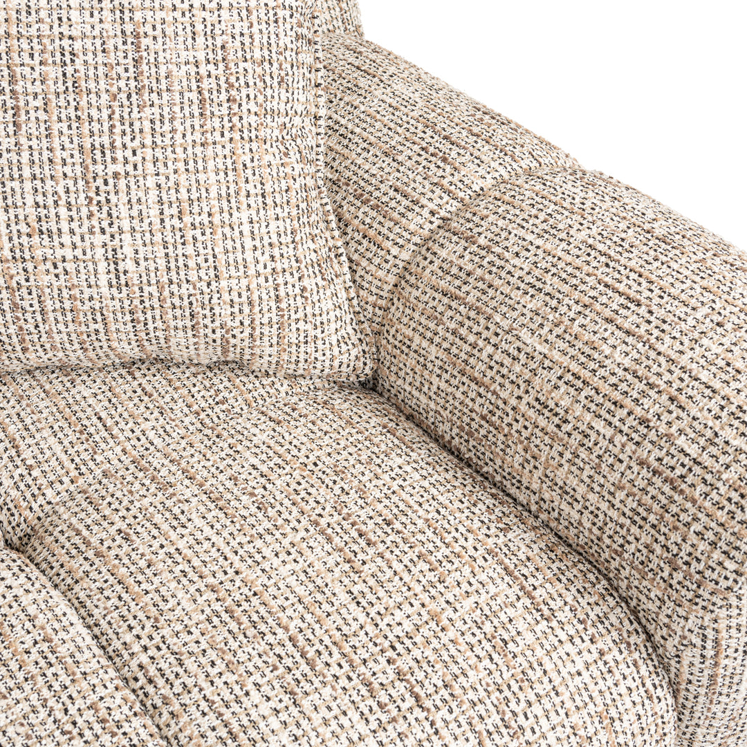 Sofa Hazel trendy nature 3-seater + lounge left