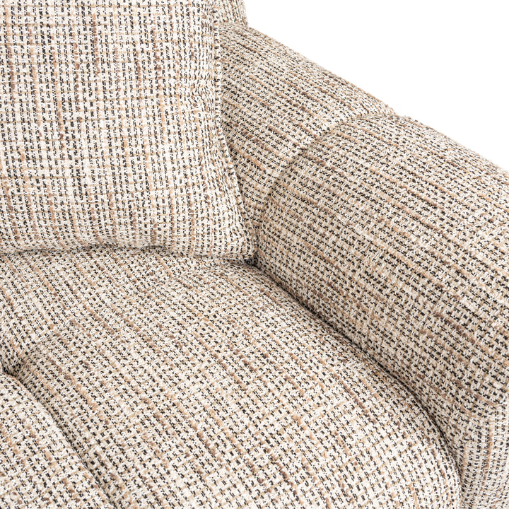 Sofa Hazel trendy nature 3-seater + lounge left