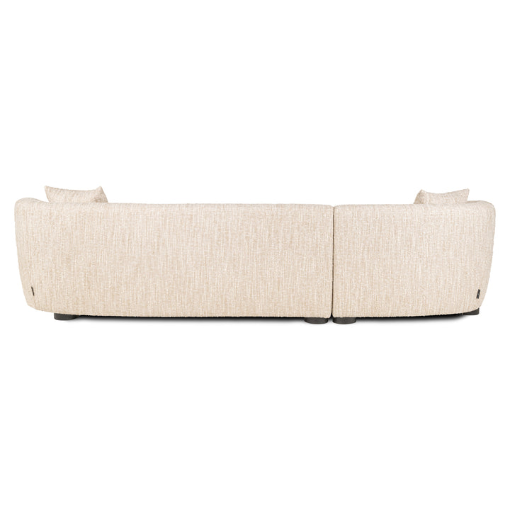 Richmond Bank Pandora Beige Angora Lounge Links