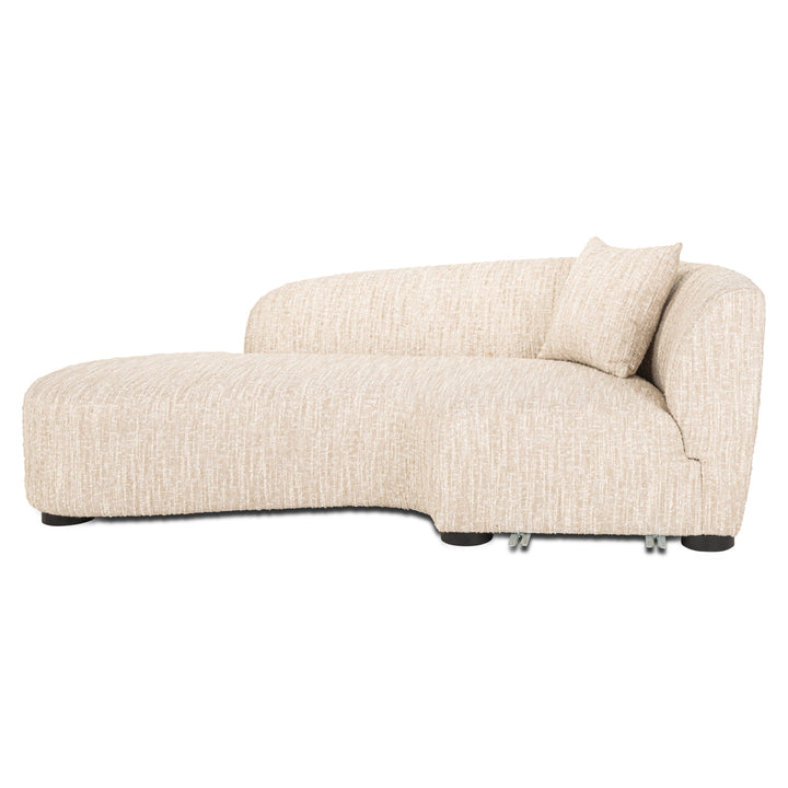 Richmond Bank Pandora Beige Angora Lounge Links