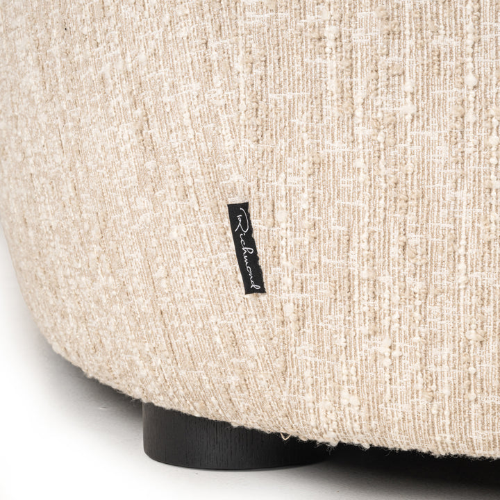 Richmond Bank Pandora Beige Angora Lounge Links